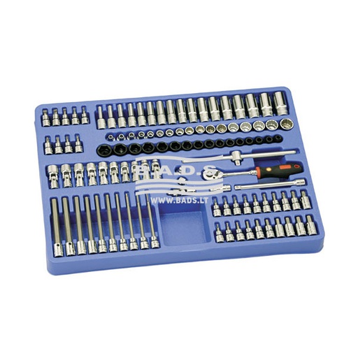 [MS-106M] [MS-106M] [MS-106M] Įrankių komplektas į vežimėlį (106vnt) Genius tools