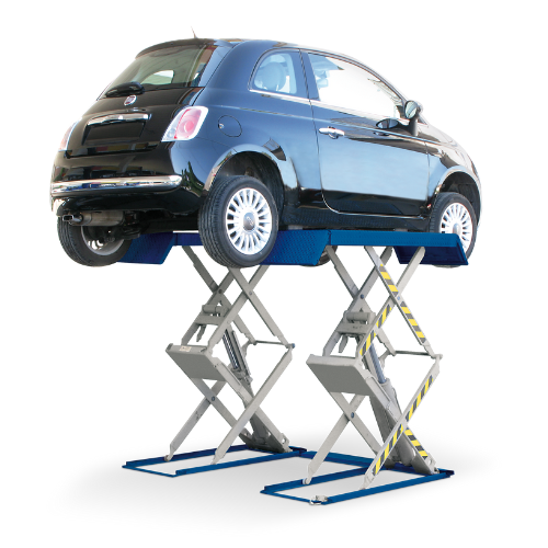 [RAV.535XX.195678] Double electro-hydraulic scissor lift, above ground installation 3,5T RAV535, RAV.535XX.195678, RAVAGLIOLI