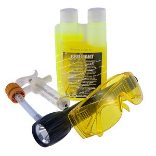 [RK1235.01] [RK1235.01] [RK1235.01] Nuotėkio paieškos komplektas + 250ml UV dažų, RK1235.01, ERRECOM