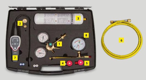 [S0755N] Forming Gas leak detection case, TEXA, S0755N
