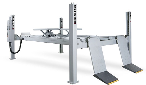 [SM55LT-51] Electrohydraulic 4-post lift 5.5 T with wheel-free jack SM55LT-51, ROTARY