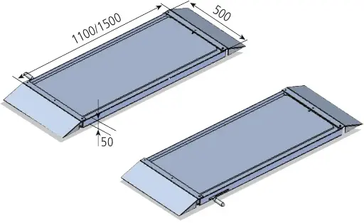 [STDA16] Pair of sliding plates for rear, STDA16, RAVAGLIOLI