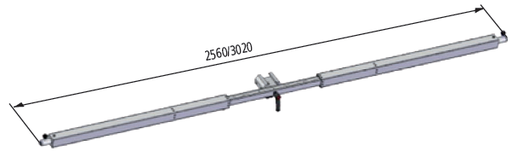 [TDA49+TDA50] Suvedimo rėmas puspriekabių ratų geometrijai (ratų suvedimo stendui TD 8060T BTH)