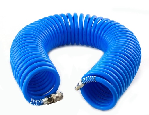 [WS-15] Spiralinė žarna su jungtimis 12x8 mm 15 m (WS-15, HUZAIR)
