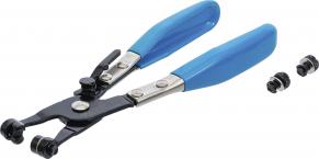 [473] Replės aušinimo žarnų sąvaržoms, kartu 2 poros antgalių  200 mm 473