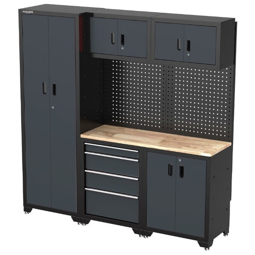 [AQ01BK] COMBINED GARAGE CABINET, AQ01BK, AutoEQ