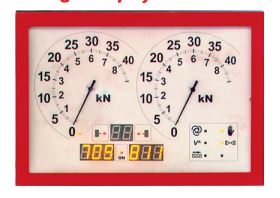 [EAA0477U55A] Analoginis monitorius stabdžių patikros stendui, EAA0477U55A, CARTEC