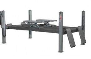 [PO550SI TITAN] Four column lift 5.5T with scissor lift PO550SI TITAN Nortec