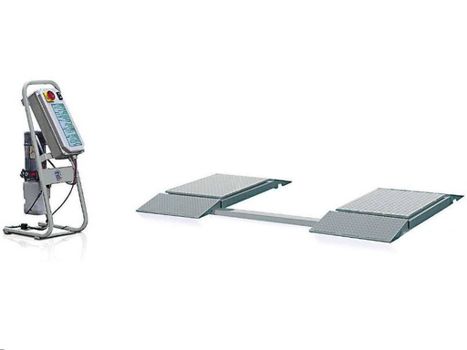 [R200/8I] 8 krypčių hidraulinis pakabos laisvumo tikrinimo įrenginys / stendas. R200/8I RAVAGLIOLI 