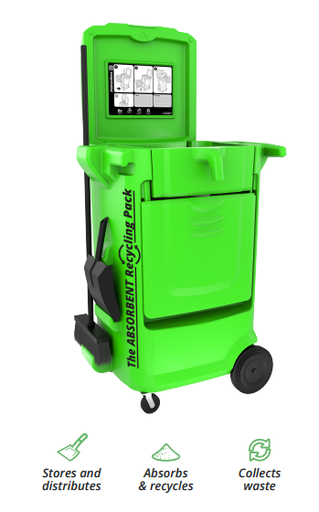 [Toucan] Universali absorbento rūšiavimo sistema Toucan Pack, SRI TECH