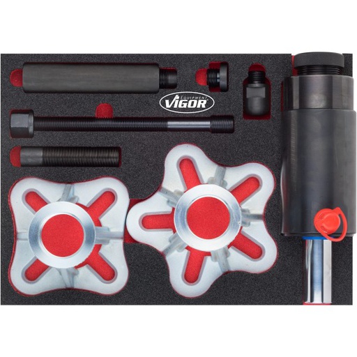 [V4904] [V4904] Hydraulic cylinder 22T with tool kit V4904 VIGOR EQUIPMENT