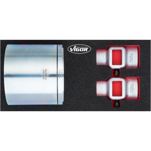 [V4908] [V4908] Guolių/stebulės korpuso komplektas su rato guolio fiksavimu V4908 VIGOR EQUIPMENT