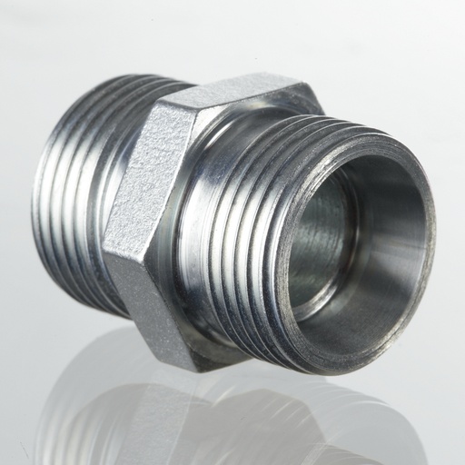 [XVNW20HL] Tiesus srieginis sujungimas hidrauliniams 22mm vamzdžiams. 