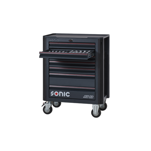 [719776] Įrankių vežimėlis NEXT S8 su 197 vnt. įrankių 719776 Sonic Equipment
