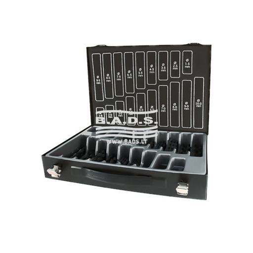 [A214200] Previous Next Set of metal drills HSS DIN 338 170 pcs. RUKO
