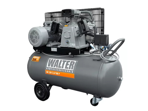 [GK 530_100] Piston compressor GK 530 100 440l/min 3kW 100L Walter