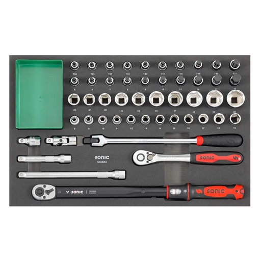 [305002] Combination set 1/2" SFS-M 50-pcs