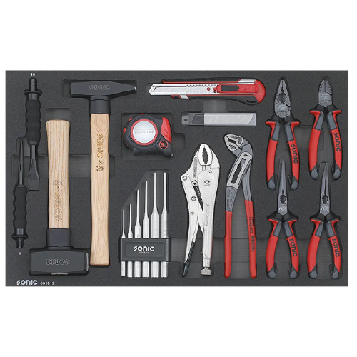 [601812] Chisels, pliers and hammers set SFS-M, 601812, Sonic Equipment