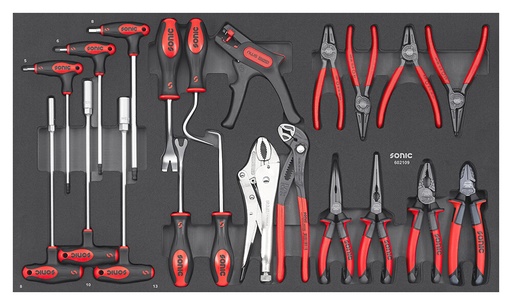 [602109] Pliers set SFS-L 21-pcs. (602109, SONIC)