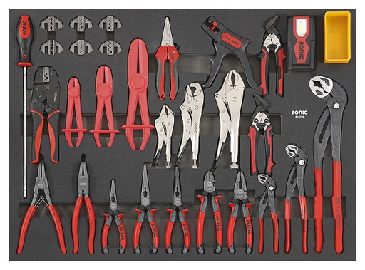 [603209] Pliers set 32 pcs. XL (603209, SONIC)