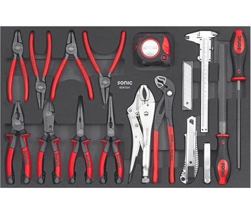 [604104] Replių komplektas, 17vnt., 604104, SONIC EQUIPMENT 