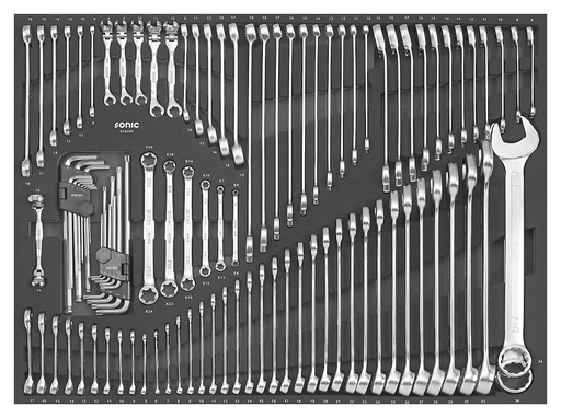 [610201] Raktų rinkinys SFS-XL 102 vnt. (610201, SONIC)