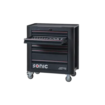 [714075] Įrankių vežimėlis  NEXT S7 su 140 vnt. įrankių SONIC