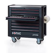 [749778] Įrankių vežimėlis NEXT S12 su 497 vnt. įrankių 749778 Sonic Equipment