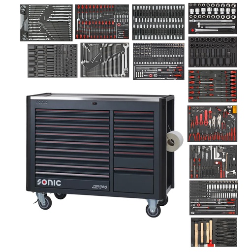 [792081] Filled toolbox NEXT S14 920 psc., 792081, SONIC 
