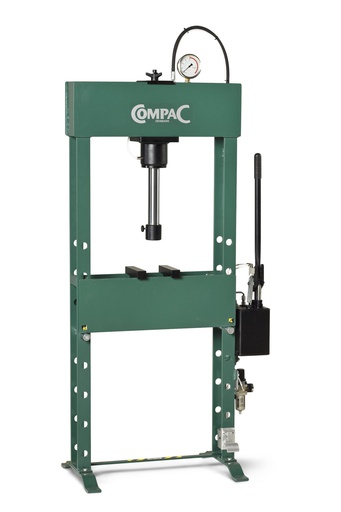 [HP 25 W] Hydraulic press with winch, 25 T, HP 25 W, COMPAC