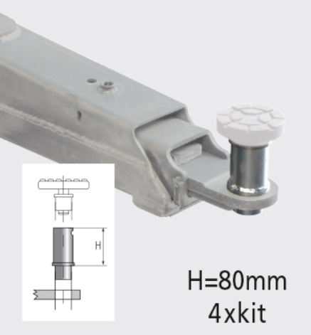 [S224A3] Spacers 80 mm, S224A3, RAVAGLIOLI