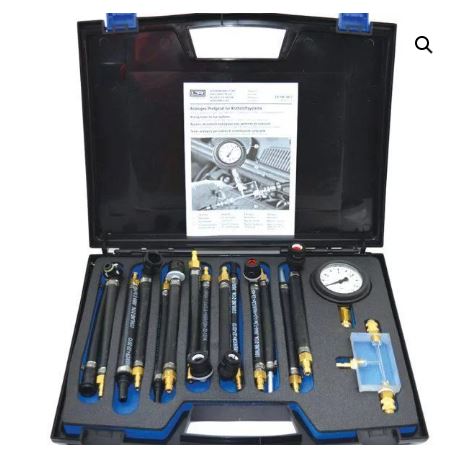 [041620_2] Analog Tester set for Low Pressure Systems LR 180 AK2 Leitenberger