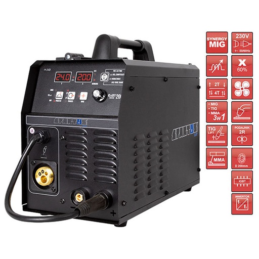 [EasyMIG 200] Semi-automatic welding machine EasyMIG 200 Spartus