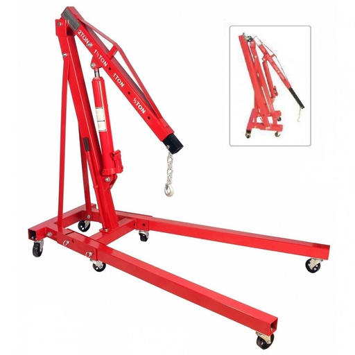 [TL10012] Engine lift folding hydraulic 2t