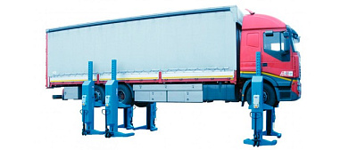 [RAV297H.6] Electrohydraulic Mobile column lift 6 x 7,5 T, RAV297H.6, RAVAGLIOLI