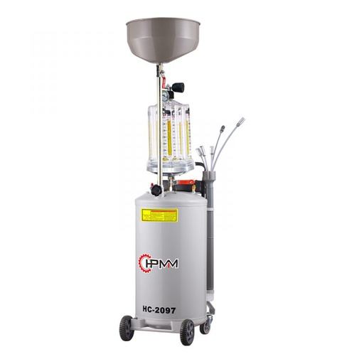 [HC2097] Oil collection tank with suction and discharge, 80 l, HC2097, HPMM