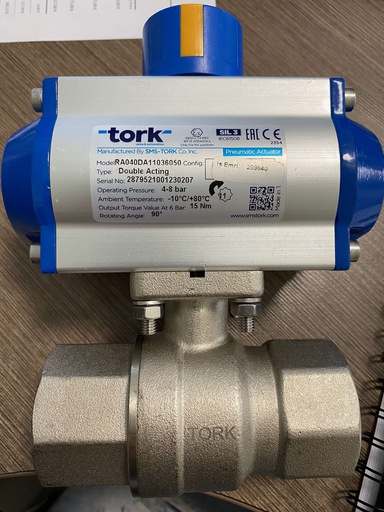 [RA040DA11036050] Pneumatinė pavara, DPF plovyklai, TORK