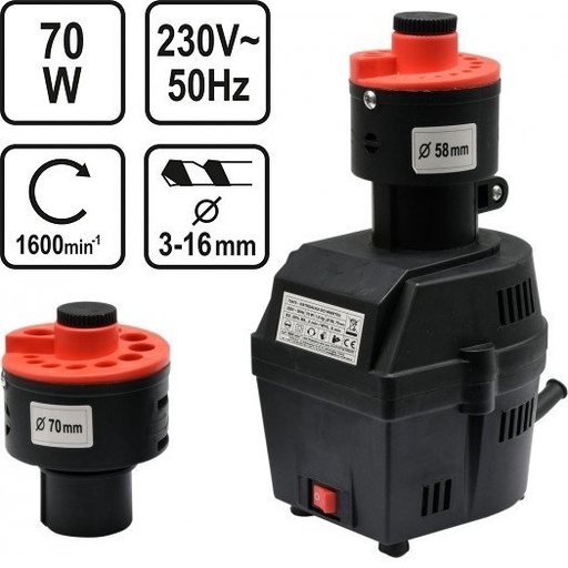 [73470] GRĄŽTŲ GALANDINIMO STAKLĖS 70W, 230V