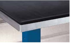 [010021196] [010021196] Steel plate with rubber protection, 010021196, TECNOLAM