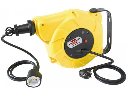 [1241020300] Automatinė ritė su kabeliu 9+2m, 230V, pakabinama, 3x1,5mm, Brennenstuhl