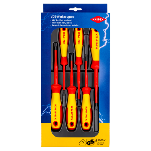 [00 20 12 V05] [00 20 12 V05] [00 20 12 V05] VDE Screwdriver Set PlusMinus / Slotted [00 20 12 V05]