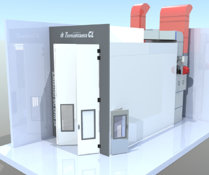 [GL2 6x4x5] Automobilių Dažymo Kamera GL2 6x4x5 (with suction box) TERMOMECCANICA