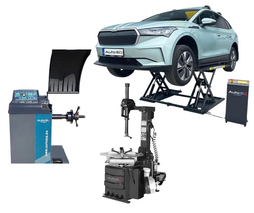 [BUNDLE1] Assembly, balancing machine + scissor lift, BUNDLE FOR LENGVIEMS, AUTOEQ