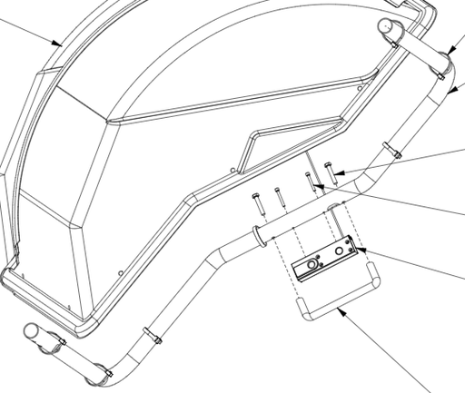 [EAM0076G34A] [EAM0076G34A] Apsauginio dangčio tvirtinimo vamzdis balansavimo staklėms, B300, JOHN BEAN