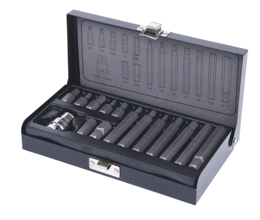 [911.5040] Antgalių šešikampių kompl. su 10 mm galvute