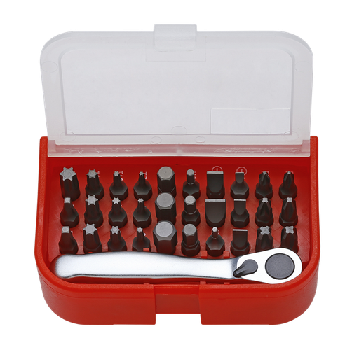 [103101] Antgalių komplektas su terkšle 1/4 (31vnt) [103101]