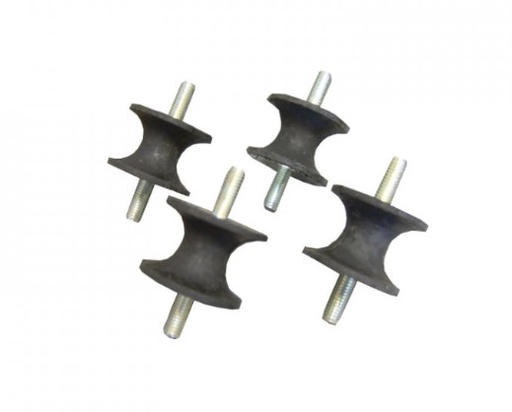 [SET-PIEDINI/M] [SET-PIEDINI/M] Anti-vibration pads for mounting the fan, SET-PIEDINI/M, CORAL