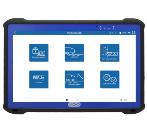 [2910002727600] Tachografo kalibravimo įrenginys WorkshopTab II Basic, 2910002727600, VDO