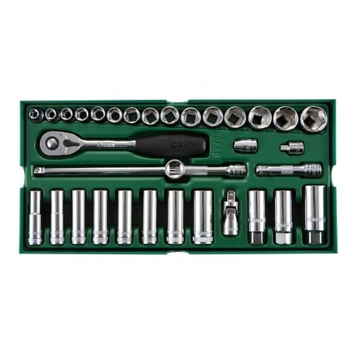 [S09902] Socket set 3/8", S09902, SATA
