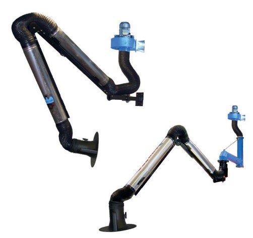 [TECHNO330/150] Suvirinimo dujų ištraukimo ranka su ventiliatoriumi 1,1Kw , TECHNO330/150, FILCAR 